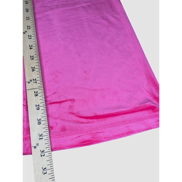 Juicy Couture Pink Party Bling Velour Track Pants With Rhinestone Logo Size XL - Picture 11 of 12